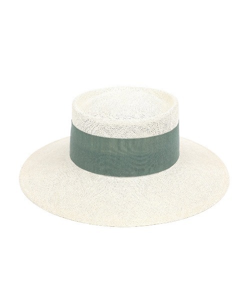 Rohw master product（ロウマスタープロダクト）の「シゾールポークパイハット（ハット・レディース・ベージュ/オフホワイト・FREE）」の8枚目の写真