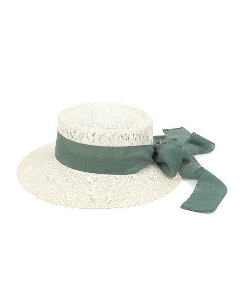 Rohw master product（ロウマスタープロダクト）の「シゾールポークパイハット（ハット・レディース・ベージュ/オフホワイト・FREE）」の9枚目の写真