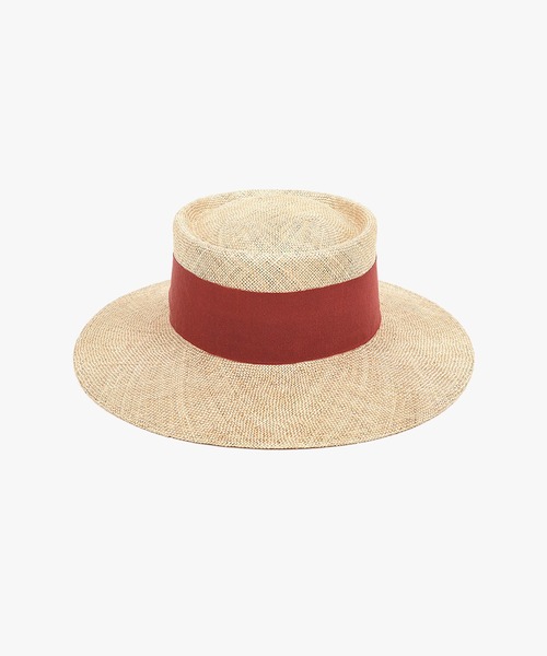 Rohw master product（ロウマスタープロダクト）の「シゾールポークパイハット（ハット・レディース・ベージュ/オフホワイト・FREE）」の19枚目の写真