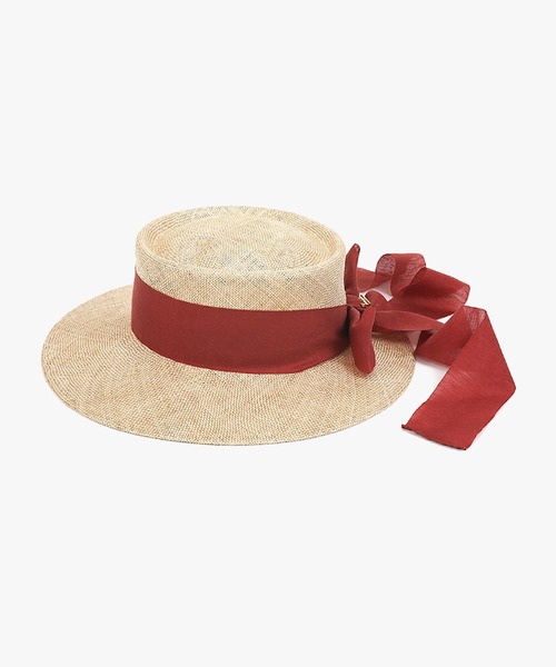 Rohw master product（ロウマスタープロダクト）の「シゾールポークパイハット（ハット・レディース・ベージュ/オフホワイト・FREE）」の20枚目の写真