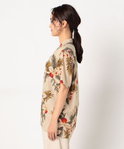 FREDY&GLOSTER（フレディアンドグロスター）の「【TWO PALMS/トゥーパームス】Hawaiian Shirt（シャツ/ブラウス・レディース・ベージュ系その他4・SMALL）」の6枚目の写真