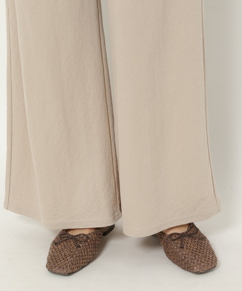 mysty woman（ミスティウーマン）の「ビスチェワイドパンツセット 949037（サロペット/オーバーオール・レディース・グリーン/モカ/ベージュ系その他/オレンジ/ブラック・FREE）」の12枚目の写真