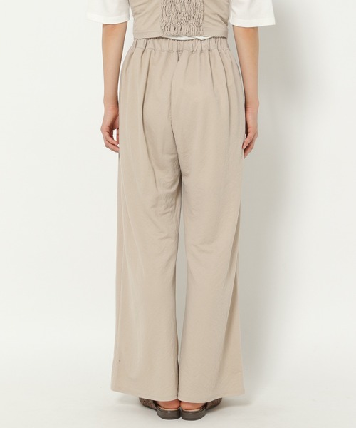 mysty woman（ミスティウーマン）の「ビスチェワイドパンツセット 949037（サロペット/オーバーオール・レディース・グリーン/モカ/ベージュ系その他/オレンジ/ブラック・FREE）」の19枚目の写真