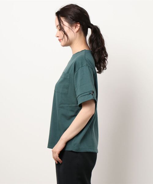 KANGOL SPORT(カンゴールスポーツ)の「<KANGOL SPORT>スピンドル使いプルオーバー(Tシャツ/カットソー・レディース・ブラック/ベージュ/ブルーグリーン・MEDIUM/LARGE/X-LARGE)」の11枚目の写真