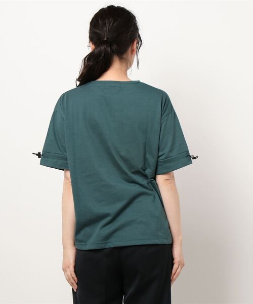 KANGOL SPORT(カンゴールスポーツ)の「<KANGOL SPORT>スピンドル使いプルオーバー(Tシャツ/カットソー・レディース・ブラック/ベージュ/ブルーグリーン・MEDIUM/LARGE/X-LARGE)」の12枚目の写真