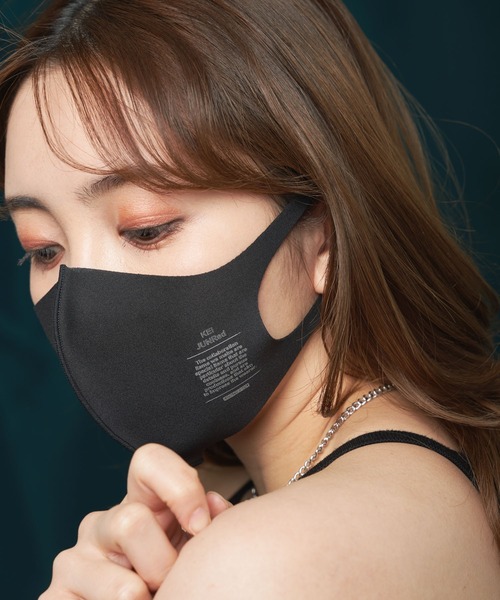 JUNRED（ジュンレッド）の「【KEI×JUNRed】シェープシルエットシルキーマスクセット（マスク・メンズ・ブラック・FREE）」の6枚目の写真