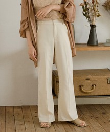Ambre Neige | センタープレスフレアパンツ／【WEB/EC限定商品】(その他パンツ)