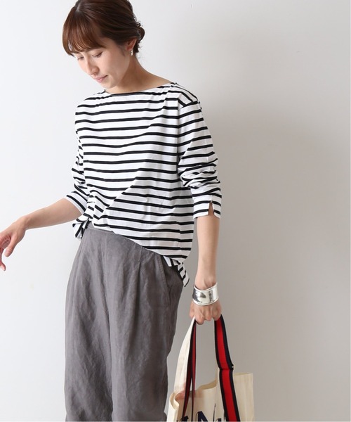 FRAMeWORK（フレームワーク）の「ボートネック T◆（Tシャツ/カットソー・レディース・ネイビー/ブルー/ブラック/ブラック系その他・FREE）」の2枚目の写真