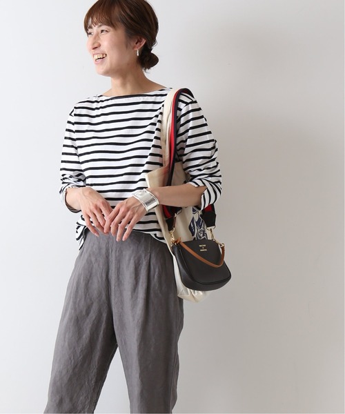 FRAMeWORK（フレームワーク）の「ボートネック T◆（Tシャツ/カットソー・レディース・ネイビー/ブルー/ブラック/ブラック系その他・FREE）」の9枚目の写真