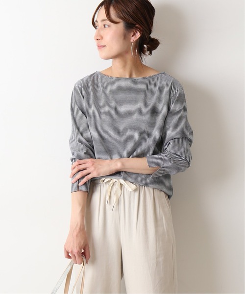 FRAMeWORK（フレームワーク）の「ボートネック T◆（Tシャツ/カットソー・レディース・ネイビー/ブルー/ブラック/ブラック系その他・FREE）」の13枚目の写真