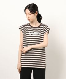 Samansa Mos2 | ロゴプリント柄アソートノースリーブ(Tシャツ/カットソー)