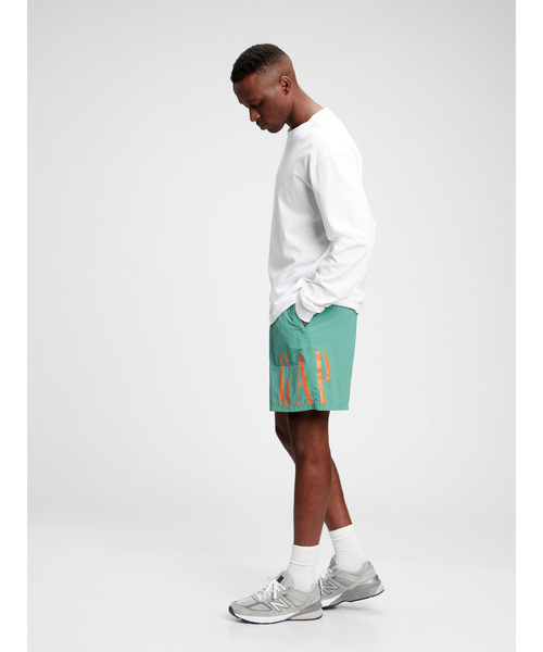 GAP（ギャップ）の「15.25Cm イージー ショートパンツ（その他パンツ・メンズ・オレンジ/エメラルド・M/S/L/XS/XL/XXS）」の4枚目の写真