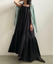 Ameri | MEDI SILKY STRAP DRESS(ワンピース)
