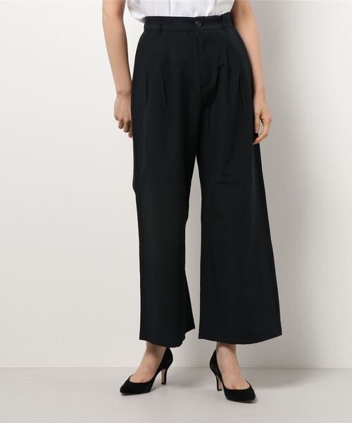 Lugnoncure（ルノンキュール）の「ワイドパンツ（その他パンツ・レディース・イエロー/カーキ/ネイビー・ﾌﾘ-）」の2枚目の写真