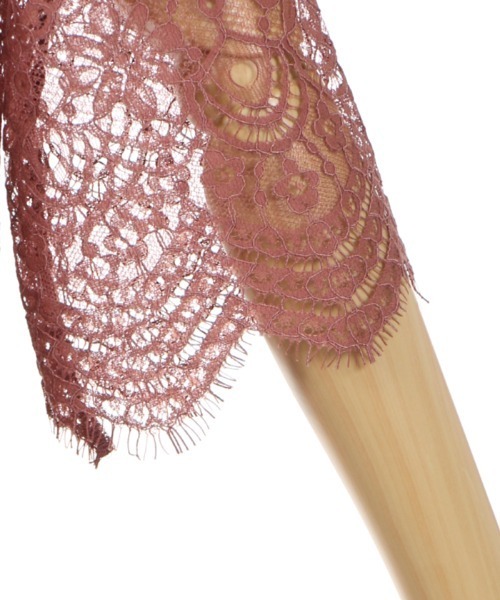 axes femme（アクシーズファム）の「ロング丈レースガウン（カーディガン/ボレロ・レディース・ホワイト/ブラック/レッド・MEDIUM）」の6枚目の写真
