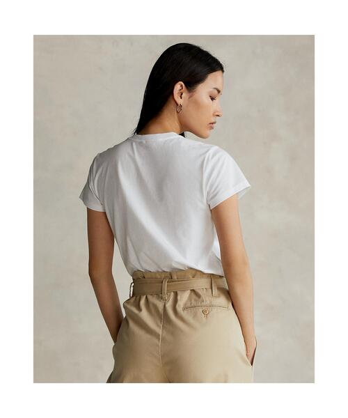 POLO RALPH LAUREN(ポロ ラルフ ローレン)の「バンダナ Polo ベア Tシャツ(Tシャツ/カットソー・レディース・ホワイト・M/XS/S/XL/L)」の2枚目の写真