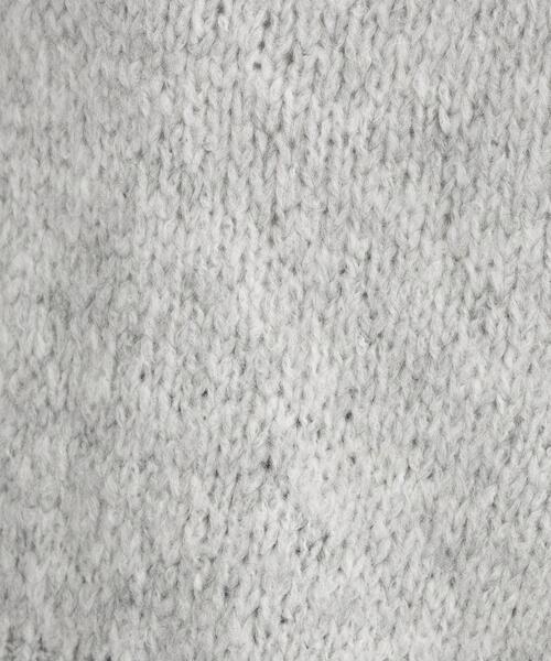 TRICOTS JEAN MARC（トリコットジーンマルク）の「＜TRICOTS JEAN MARC＞ クルーネック ブークレ プルオーバー ニット（ニット/セーター・レディース・ライトグレー/ピンク/コバルトブルー・FREE）」の12枚目の写真