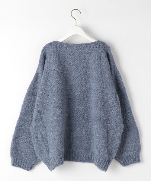 TRICOTS JEAN MARC（トリコットジーンマルク）の「＜TRICOTS JEAN MARC＞ クルーネック ブークレ プルオーバー ニット（ニット/セーター・レディース・ライトグレー/ピンク/コバルトブルー・FREE）」の15枚目の写真