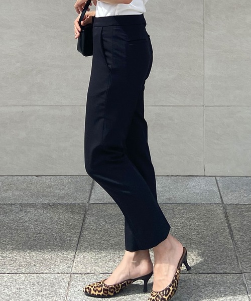 JENNE(ジェンヌ)の「JENNE 美シルエットアンクルパンツ(その他パンツ・レディース・ピンク/ブラック・X-SMALL/SMALL/MEDIUM/LARGE)」の3枚目の写真
