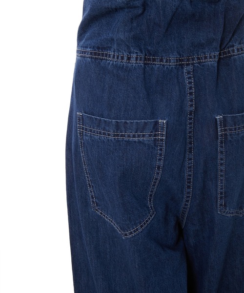 fifth calin（フィフスカラン）の「ウエストリボンハイウエストデニム（デニムパンツ・レディース・ブルー・SMALL/MEDIUM/LARGE）」の8枚目の写真