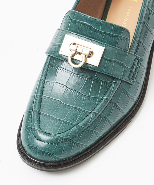 PICHE ABAHOUSE（ピシェ アバハウス）の「厚底ローファー（ローファー・レディース・ブラック/ダークブラウン/グリーン・35/36/37/38/39）」の13枚目の写真