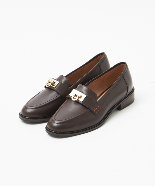 PICHE ABAHOUSE（ピシェ アバハウス）の「厚底ローファー（ローファー・レディース・ブラック/ダークブラウン/グリーン・35/36/37/38/39）」の15枚目の写真