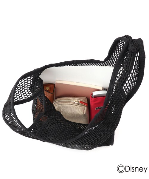 AG by aquagirl（エージーバイアクアガール）の「◆【ディズニー ミッキー＆フレンズ】ネットマーケットトート限定アイテム（トートバッグ・レディース・ブラック/ボルドー・00）」の7枚目の写真