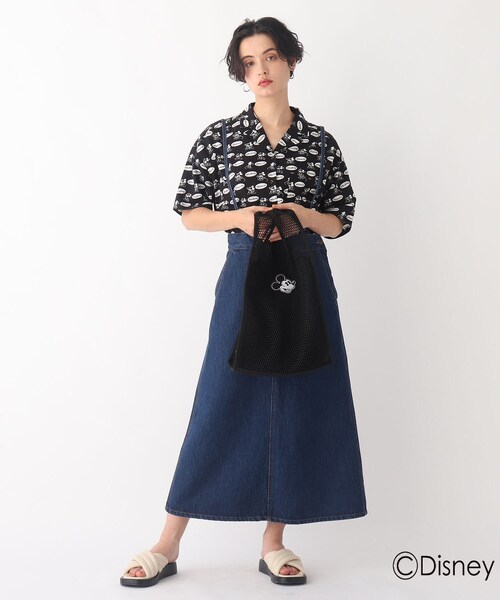 AG by aquagirl（エージーバイアクアガール）の「◆【ディズニー ミッキー＆フレンズ】ネットマーケットトート限定アイテム（トートバッグ・レディース・ブラック/ボルドー・00）」の11枚目の写真