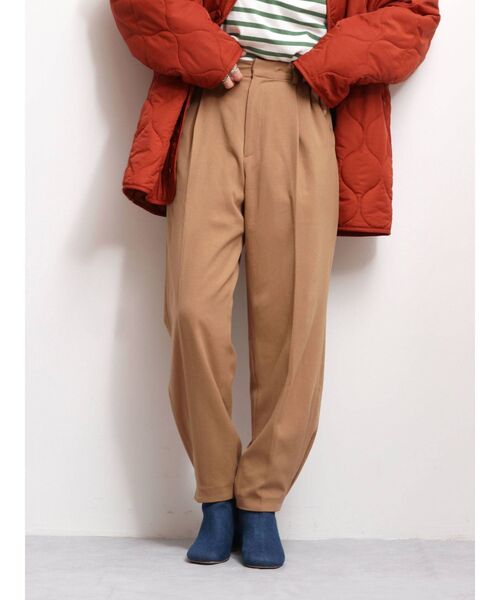 Ungrid（アングリッド）の「タックツイルパンツ（その他パンツ・レディース・ブラック/ベージュ・SMALL/MEDIUM）」の16枚目の写真