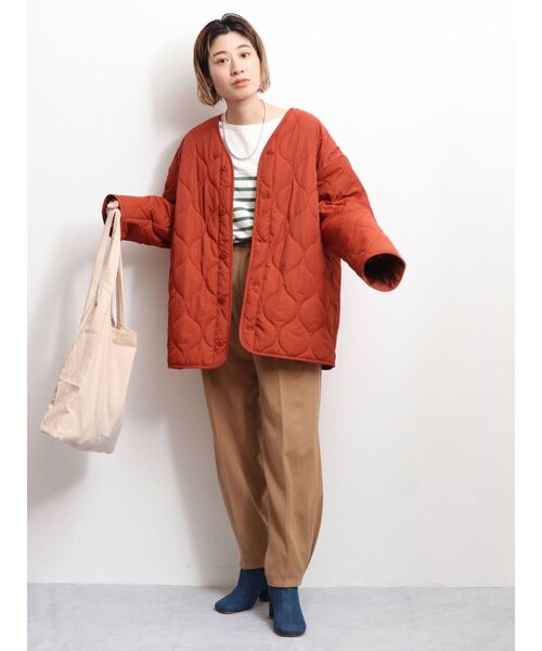 Ungrid（アングリッド）の「タックツイルパンツ（その他パンツ・レディース・ブラック/ベージュ・SMALL/MEDIUM）」の5枚目の写真