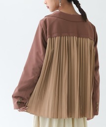 n'OrLABEL | 『バックプリーツジャケット』(テーラードジャケット)