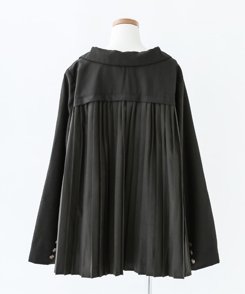 n'OrLABEL（ノアールレーベル）の「『バックプリーツジャケット』（テーラードジャケット・レディース・ピンク/ベージュ/ブラック・2/1）」の22枚目の写真