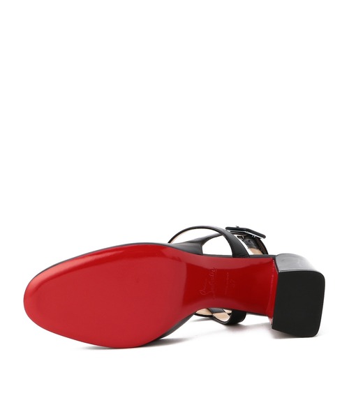 Christian Louboutin(クリスチャンルブタン)の「CHRISTIAN LOUBOUTIN / "Alina" ストラップパンプス(パンプス・レディース・ブラック・36/38/37)」の4枚目の写真