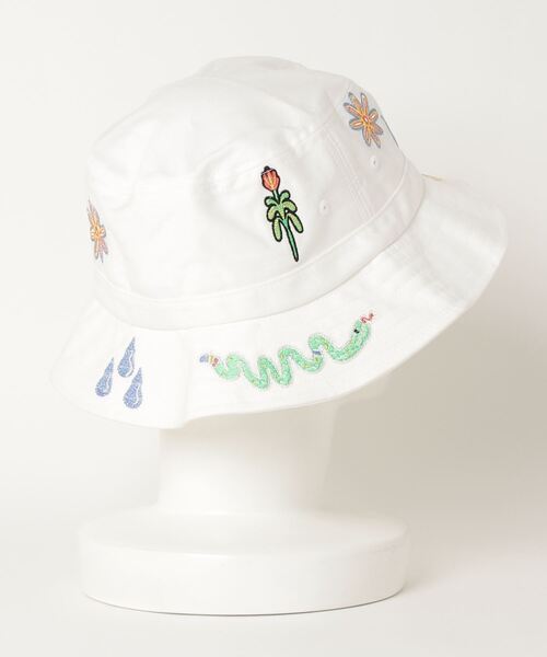 BILLIONAIRE BOYS CLUB（ビリオネア・ボーイズ・クラブ）の「BB GROWTH BUCKET HAT（ハット・メンズ・ホワイト・LARGE）」の3枚目の写真