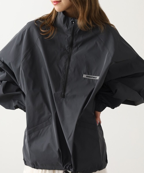 【中古 Lサイズ】fog essentials 黒 ナイロンジャケット ESSENTIALS ナイロンジャケット 黒