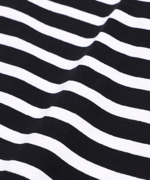 coen（コーエン）の「ナバルボーダーロングスリーブTシャツ（Tシャツ/カットソー・メンズ・ブラック/ホワイト・S/M/XL/L）」の8枚目の写真