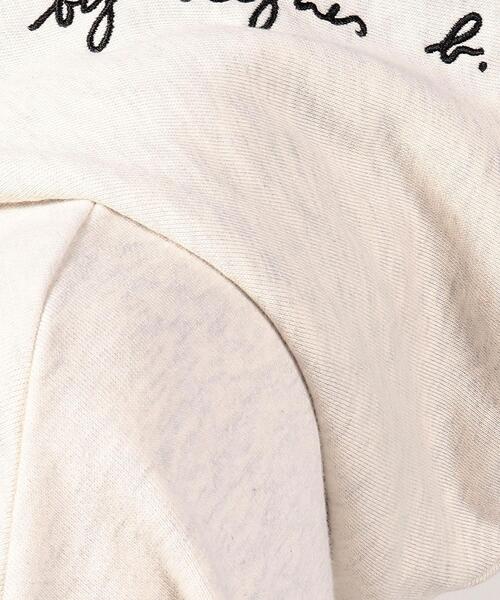To b. by agnes b.(トゥービーバイアニエスベー)の「WS25 HOODIE マカロンカラーフーディー(パーカー・レディース・ホワイト系その他・40/38)」の5枚目の写真