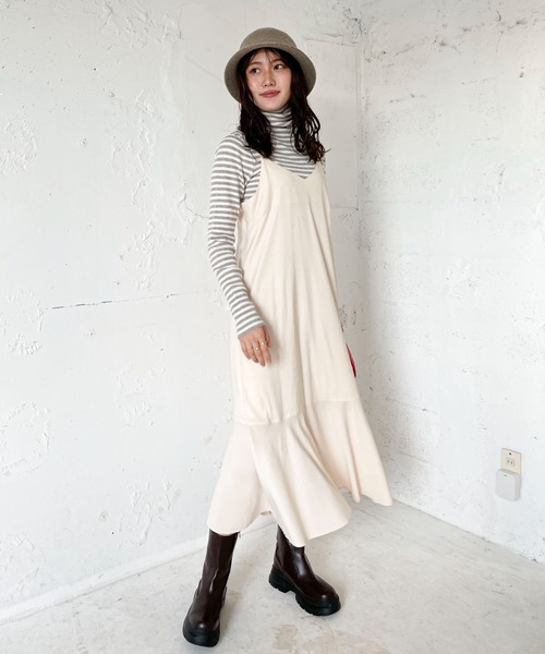 EPIMI E'PIMMY（エピミエピミー）の「ボリュームソールサイドゴアブーツ（ブーツ・レディース・ブラック/ダークブラウン・MEDIUM/LARGE）」の19枚目の写真