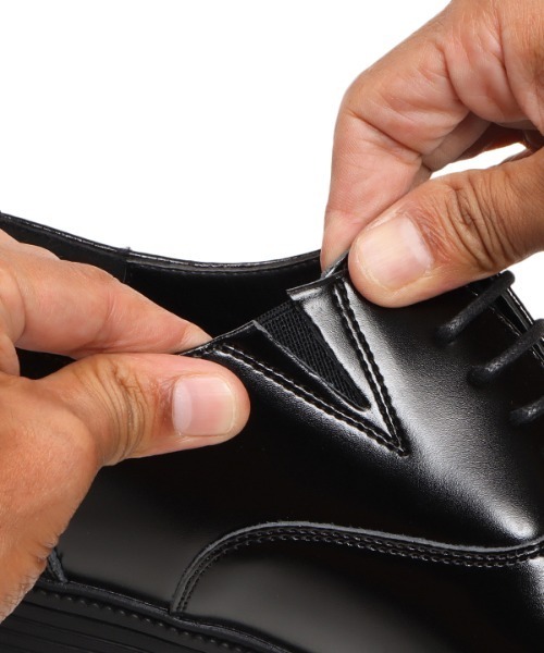 【Stnd works/スタンドワークス】走れる!!カウレザープレーントゥ ストレートチップドレスシューズ（ドレスシューズ）｜LUGG NAGG（ラグナグ）