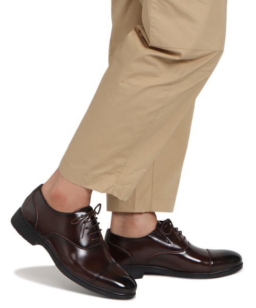 【Stnd works/スタンドワークス】走れる!!カウレザープレーントゥ ストレートチップドレスシューズ（ドレスシューズ）｜LUGG NAGG（ラグナグ）