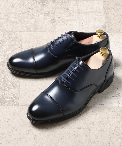 【Stnd works/スタンドワークス】走れる!!カウレザープレーントゥ ストレートチップドレスシューズ（ドレスシューズ）｜LUGG NAGG（ラグナグ）