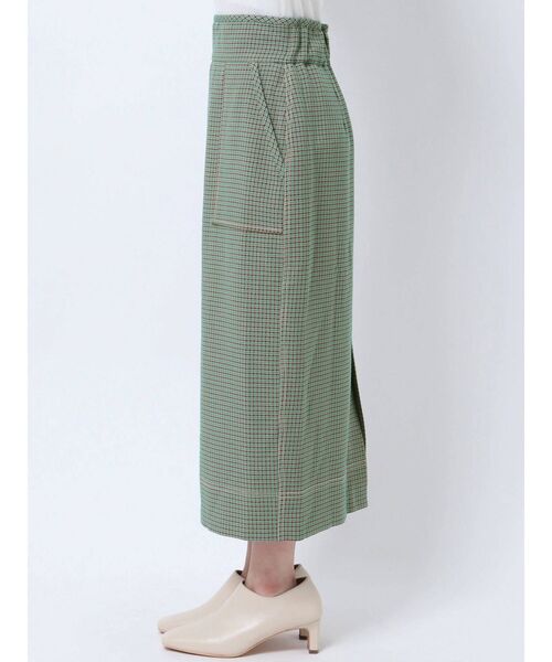 ELENDEEK（エレンディーク）の「ハイウエストストレートスカート（スカート・レディース・ブラック/オフホワイト/イエロー/その他1・01/02）」の21枚目の写真