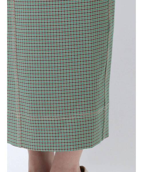 ELENDEEK（エレンディーク）の「ハイウエストストレートスカート（スカート・レディース・ブラック/オフホワイト/イエロー/その他1・01/02）」の10枚目の写真