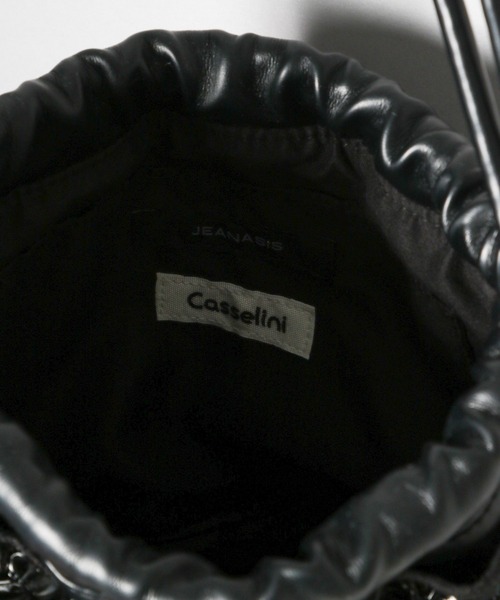 JEANASIS（ジーナシス）の「メロウフリルキンチャク/229281（ハンドバッグ・レディース・ブラック/イエロー系その他/ゼブラ・FREE）」の11枚目の写真