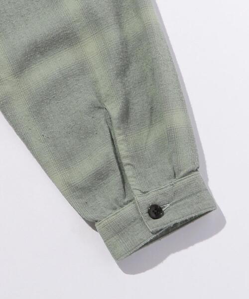 ETHOS（エトス）の「＜ETHOS（エトス）＞ JIM SHT/シャツ（シャツ/ブラウス・メンズ・ベージュ/グレー・L/M）」の4枚目の写真