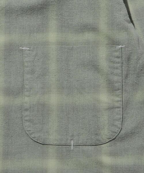 ETHOS（エトス）の「＜ETHOS（エトス）＞ JIM SHT/シャツ（シャツ/ブラウス・メンズ・ベージュ/グレー・L/M）」の9枚目の写真