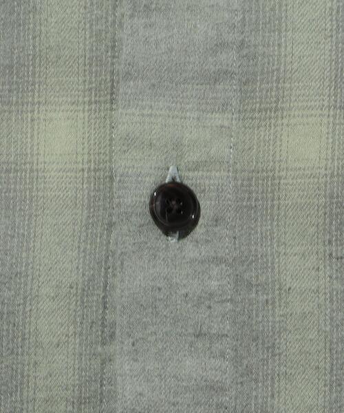 ETHOS（エトス）の「＜ETHOS（エトス）＞ JIM SHT/シャツ（シャツ/ブラウス・メンズ・ベージュ/グレー・L/M）」の6枚目の写真