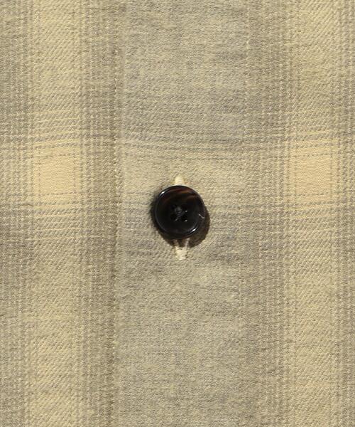 ETHOS（エトス）の「＜ETHOS（エトス）＞ JIM SHT/シャツ（シャツ/ブラウス・メンズ・ベージュ/グレー・L/M）」の10枚目の写真