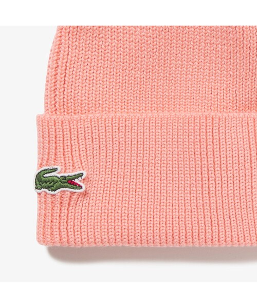 LACOSTE（ラコステ）の「ベーシックニットキャップ（ニットキャップ/ビーニー・レディース・ブラック/グレー/グリーン/ブラック系その他・FREE）」の10枚目の写真