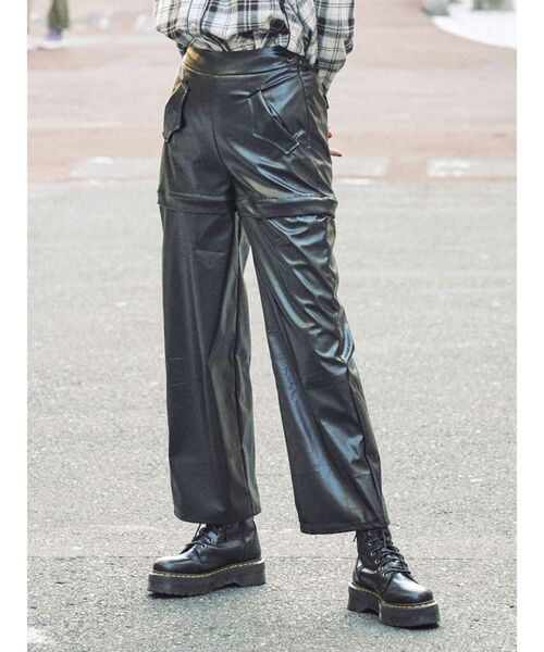 jouetie（ジュエティ）の「2WAYウエスタンパンツ（その他パンツ・レディース・アイボリー/ブラック/ブルー・MEDIUM）」の3枚目の写真